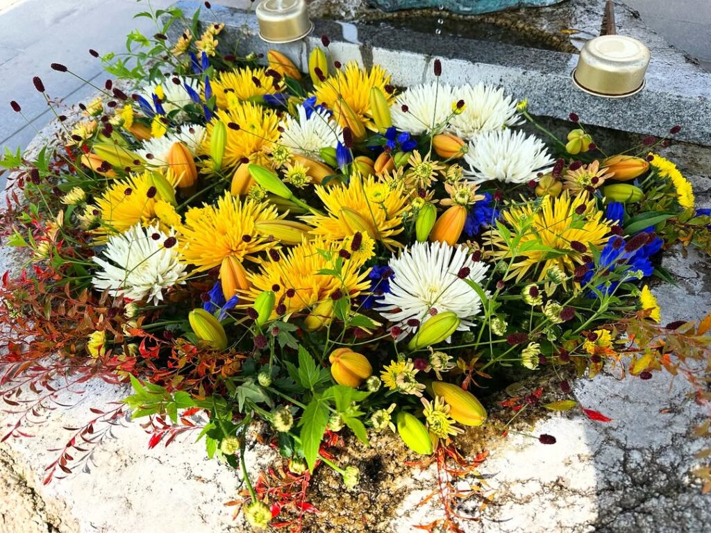 花手水御朱印のご案内🌸