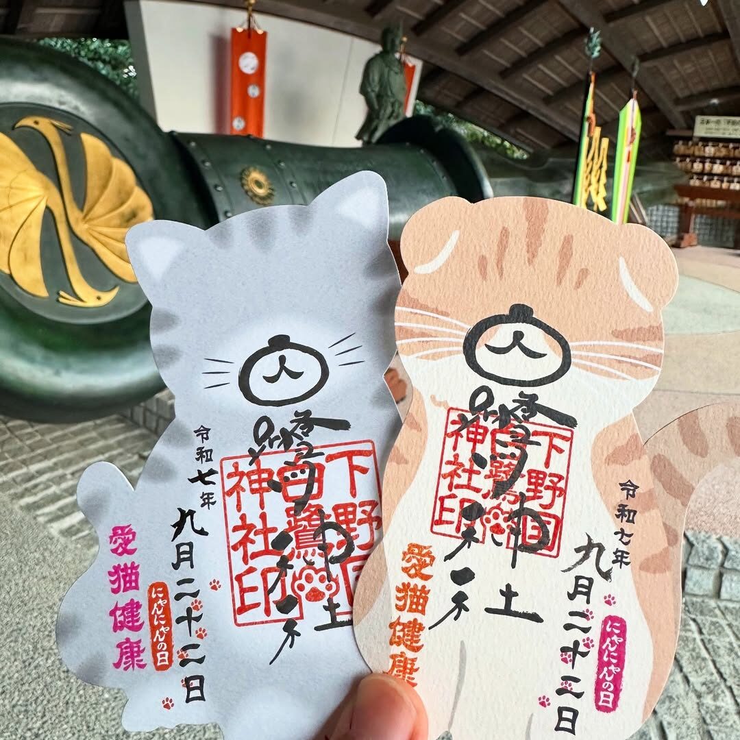 にゃんにゃん御朱印・猫形代のご案内🐈