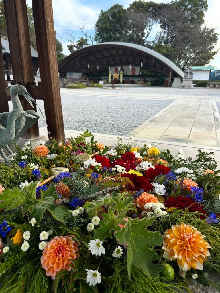 花手水のご案内✨