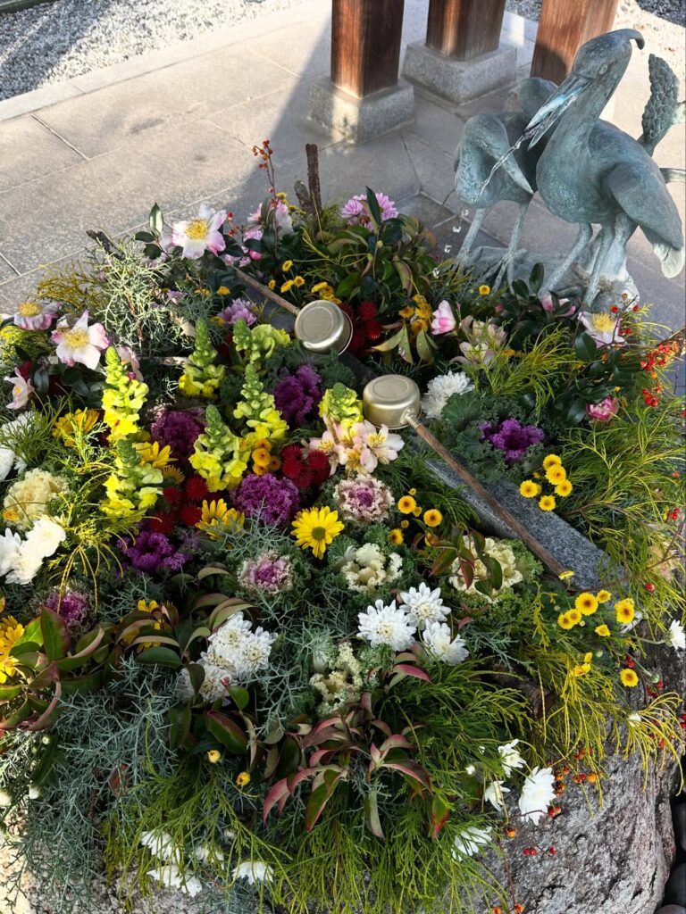 花手水のご案内