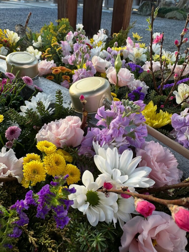 花手水のご案内