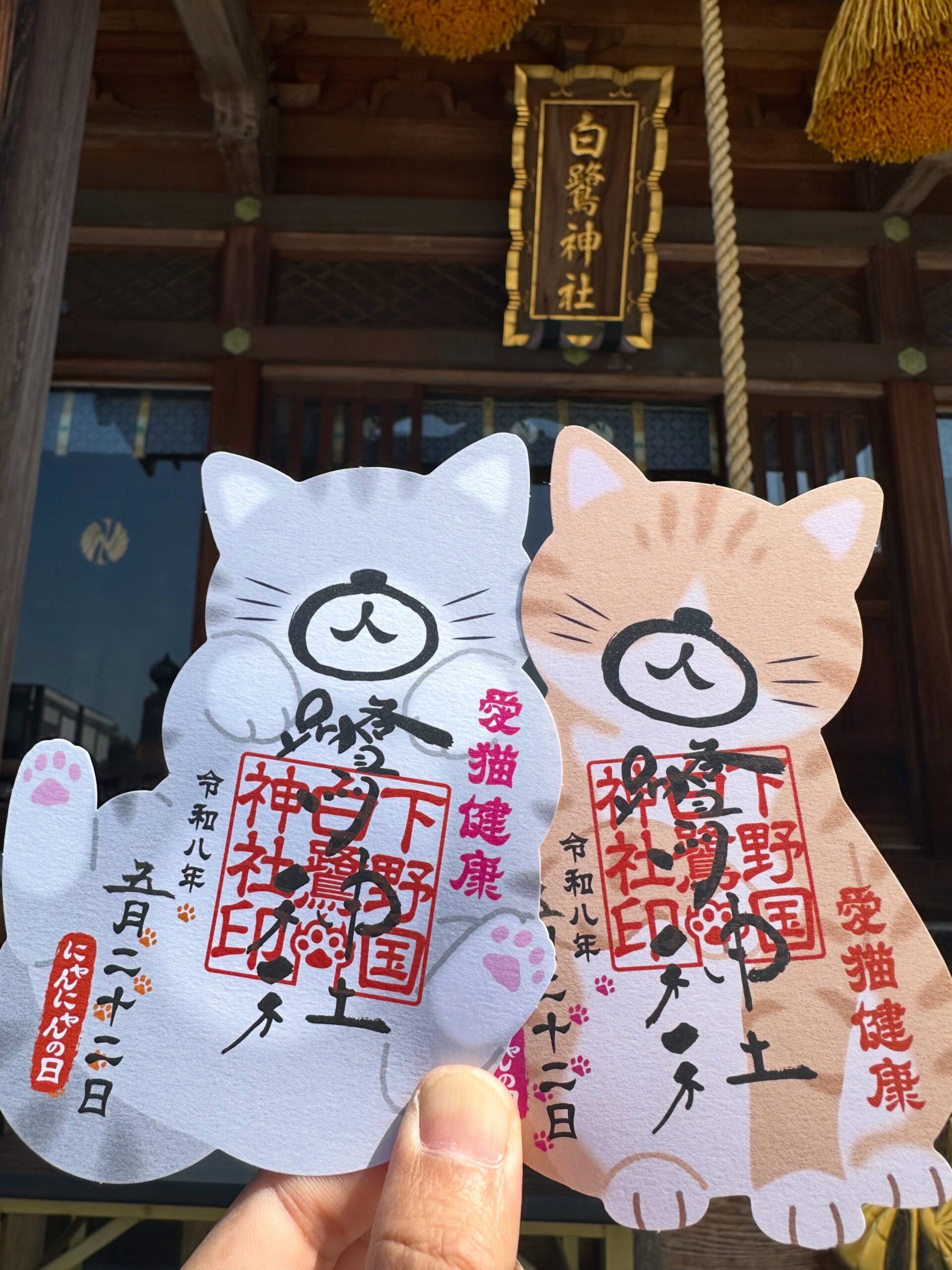 にゃんにゃん御朱印のご案内