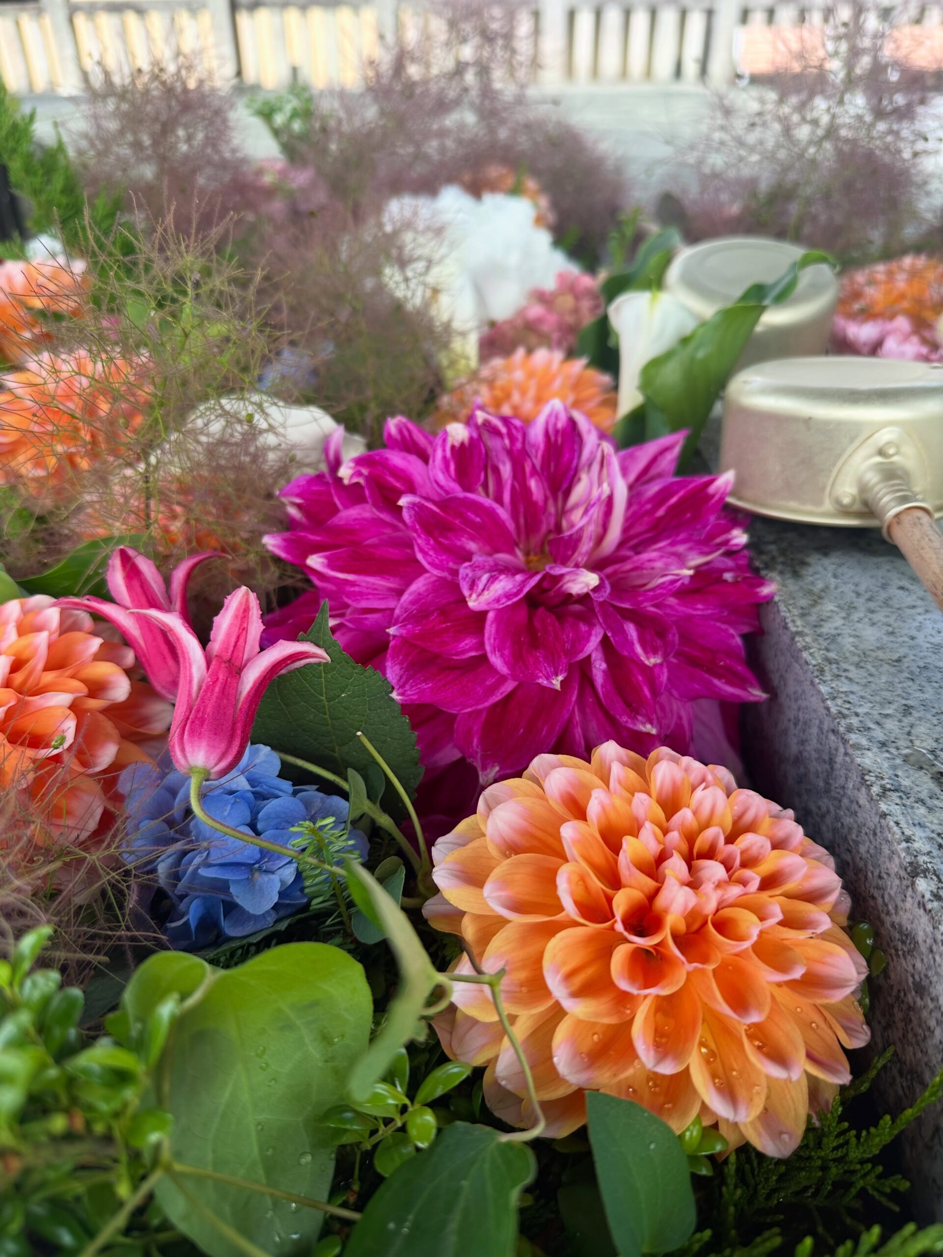 花手水のご案内