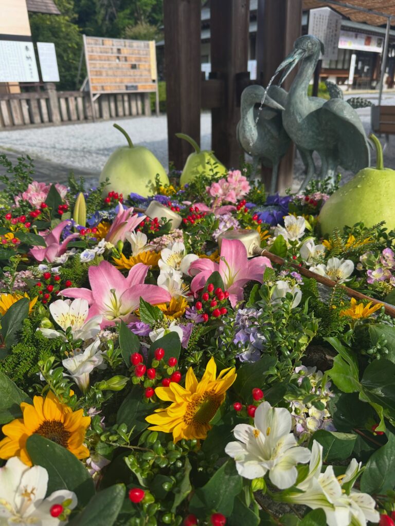 花手水のご案内