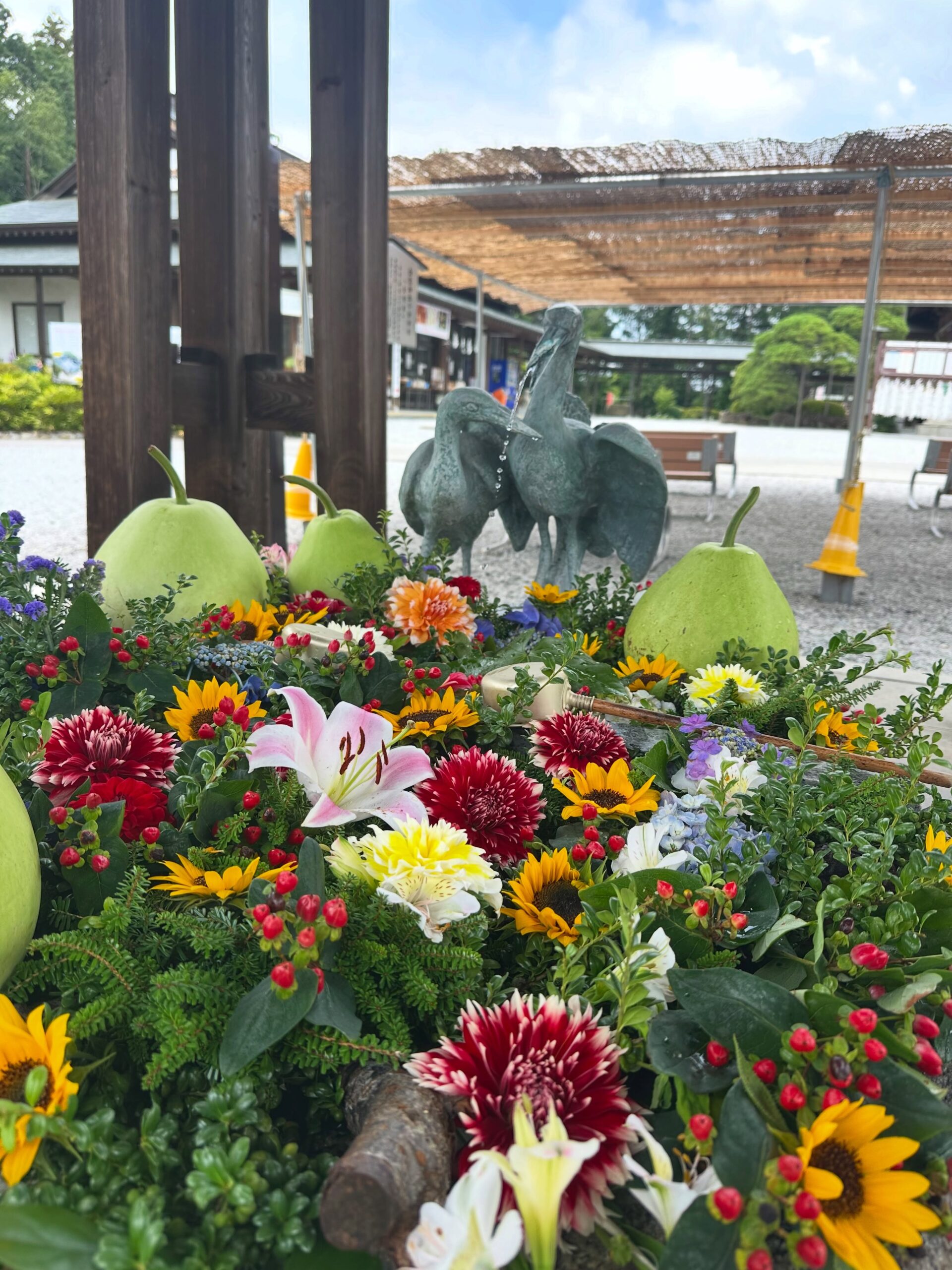 花手水のご案内