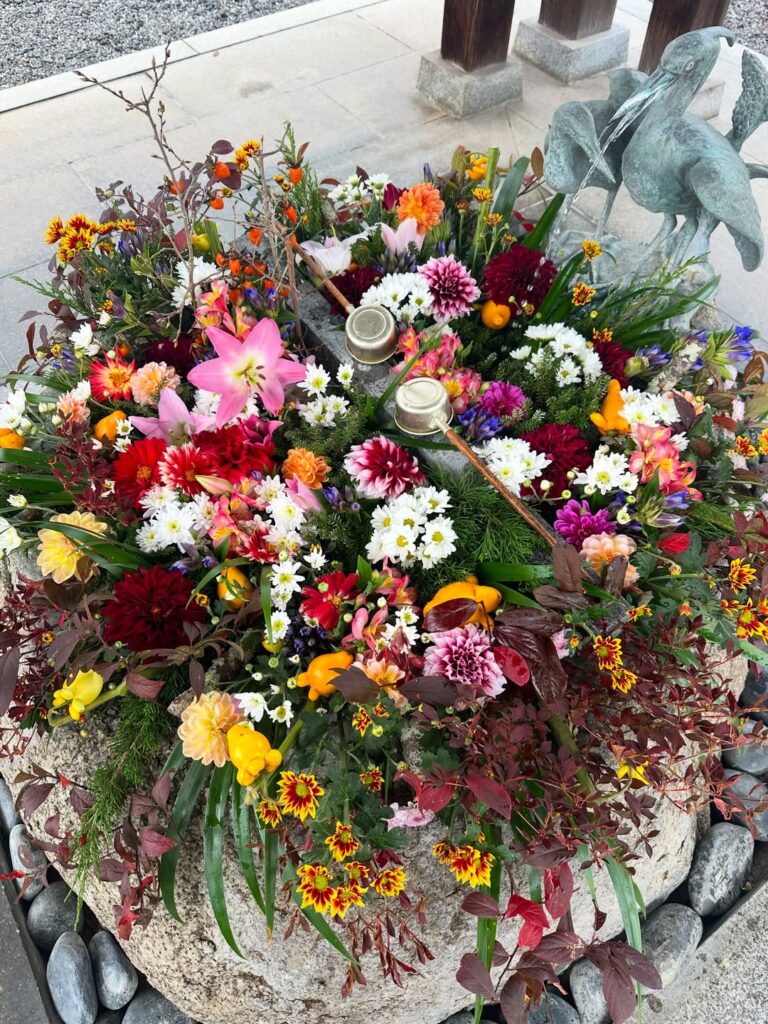 花手水のご案内